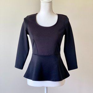 Round Neck Medium Sleeve Blouse
